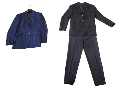 THIERRY MUGLER Ensemble de 2 vestes de costume pour homme co…