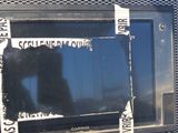 a picture of a television mounted on the back of a truck