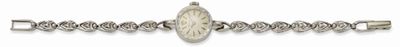 *Rolex Montre Bracelet Pour Dame EN OR Gris 14k ET Diamants