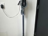an image of a vacuum that is on the floor