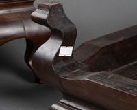CHINE VERS 1900. Paire de petites TABLES BASSES ou PLATEAU A… (photo 2)