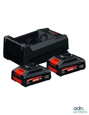 chargeur Black & Decker avec deux batteries