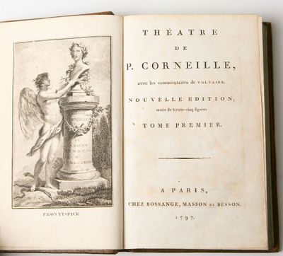 CORNEILLE, Pierre. Théatre. Avec des commentaires de Voltair…
