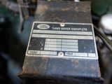 a close up of the engine of a land rover