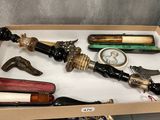 a box that has a lot of different items in it