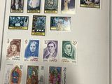 a picture of a book with stamps on it