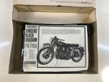 a box with a picture of a motorcycle inside of it