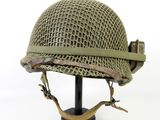 an image of a helmet on a stand on a white background