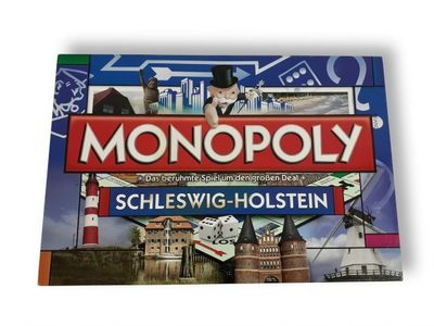 Le jeu de société Monopoly est posé sur la table.