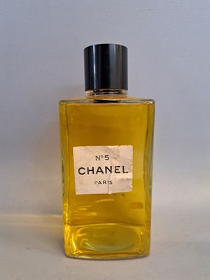 CHANEL - n°5 Grand flacon factice en verre.