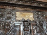Armoire normande en chêne mouluré et richement sculpté de bo… (photo 4)