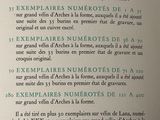 a close up of a page of a book with a picture on it