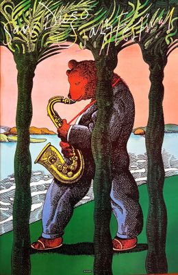 Milton Glaser (1929-2020) - San Diego Jazz Festival.