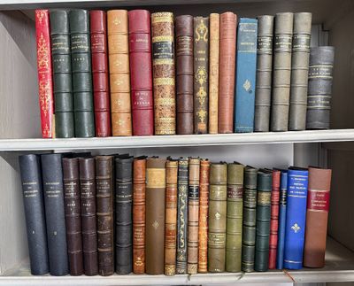 de nombreux livres sur les étagères d'une bibliothèque