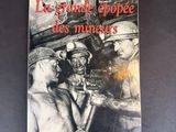 the cover of a book with a drawing of a man and a woman