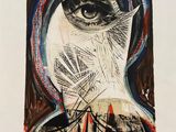 une image représentant un tableau montrant le visage d'une femme avec un œil