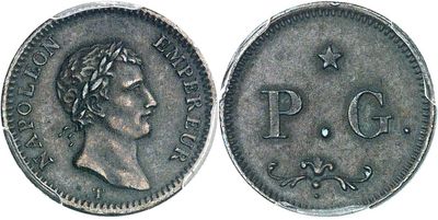 a silver coin with the face of a man on it