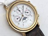 an image of a close up of a wrist watch on a white surface