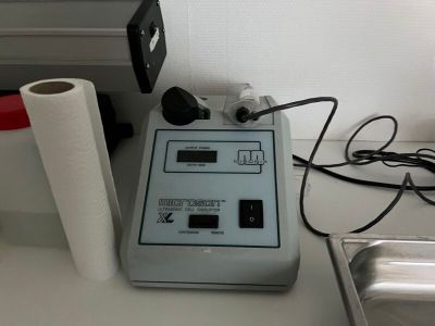 an image of a lab equipment on a counter