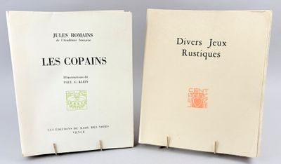 ROMAIN (Jules) Les Copains. Vence, éditions du Baou des Noir…