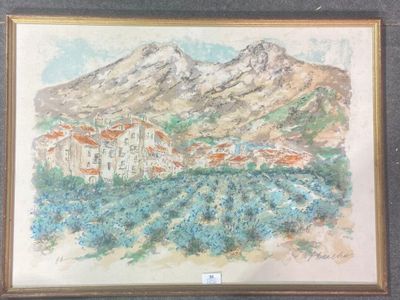 une image d'un tableau sur le mur d'une maison