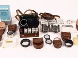 many items that are sitting on a white surface