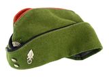 an image of a green hat on a white background