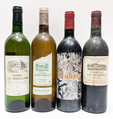 Lot de bouteilles comprenant Château Terres d'Agnès, Château…