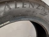 a close up of a tire with the word allen written on it
