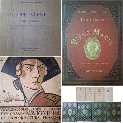 Plusieurs livres sont représentés dans un collage aux styles et aux couleurs variés.