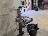 a machine that is sitting in a garage