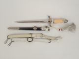 several different types of tools are displayed on a white surface