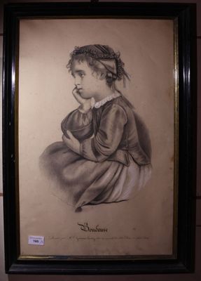 Germaine AUSTRY (Fin XIX-début XX°) "Jeunes filles" Paire de… - Photo 1