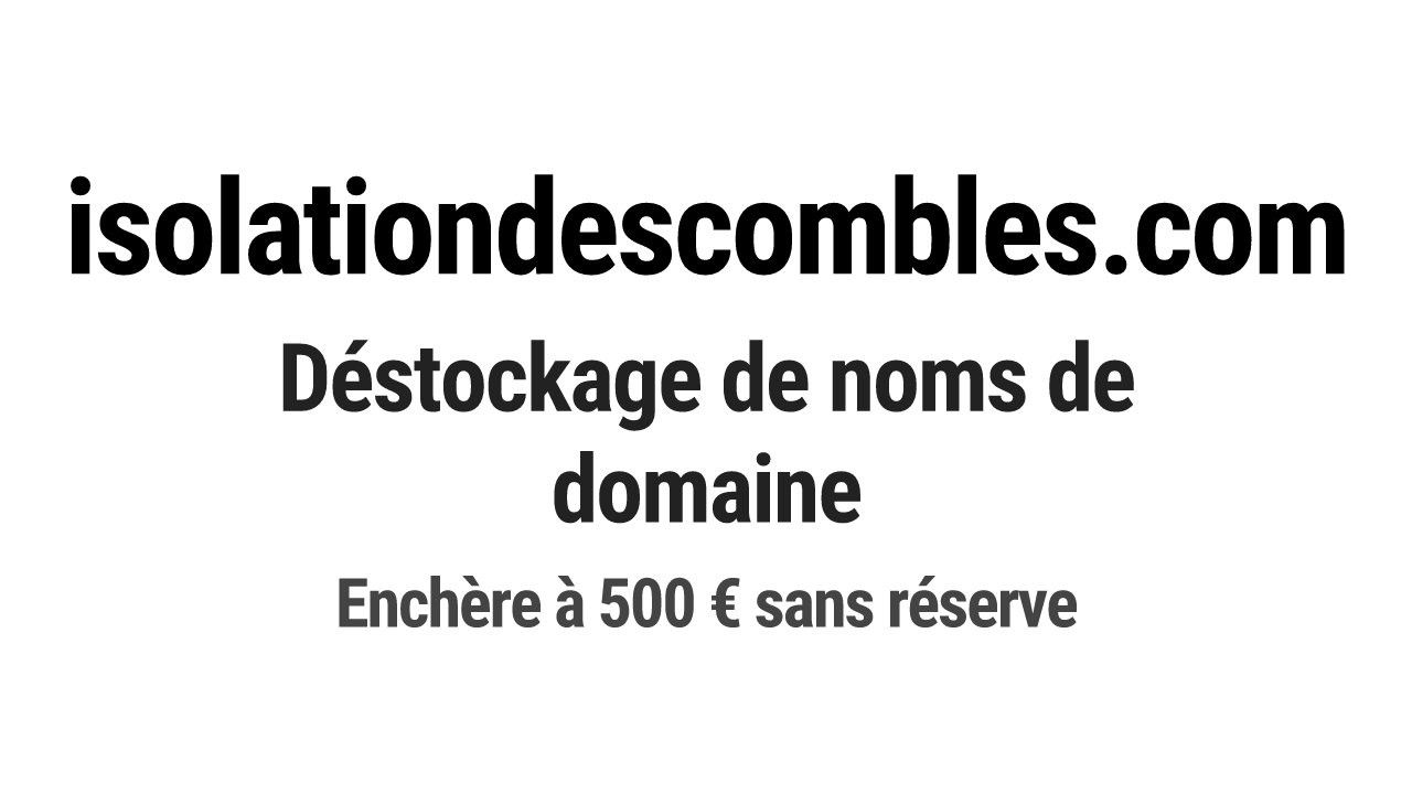 Destockage & Invendus