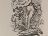 une image représentant le dessin d'une femme debout à côté d'un homme