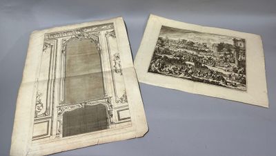 deux vieilles photos en noir et blanc représentant une ville et un immeuble