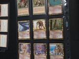a picture of a table with a lot of cards on it