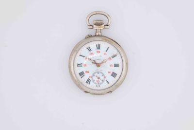 an old pocket watch with roman numerals and roman numerals on the face