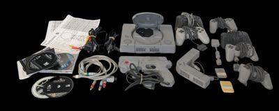 Sony - Console de salon - PlayStation 1 avec 9 jeux et accessoires don - Photo 1