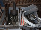 a lot of tools that are sitting on a table