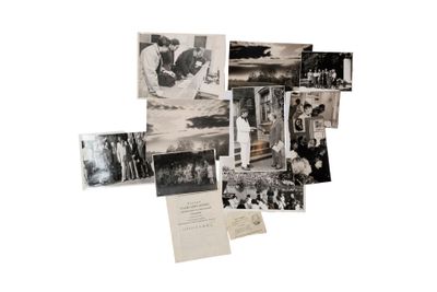 Ensemble de dix photographies en noir et blanc d'Ivanovka, 1…