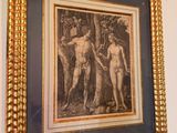 a picture of a painting hanging on the wall