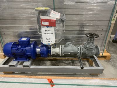 Groupe motopompe ou pompe sur chassis MTA type 30-10-1PA-100, 202...