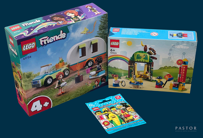 une boîte de Lego contenant un ensemble de jouets
