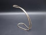 a close up of a metal object on a table
