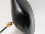 an image of a close up of a lamp on a white surface