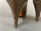 an image of a close up of a pair of high heeled shoes