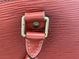 an image of a close up of a red bag