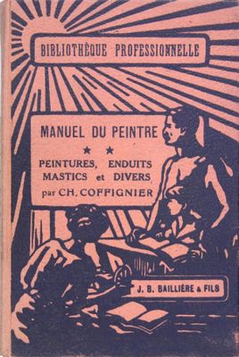 un vieux livre avec la photo d'un homme et d'une femme assis sur un banc
