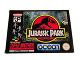 an image of a box of jurassic park super nintendo game
